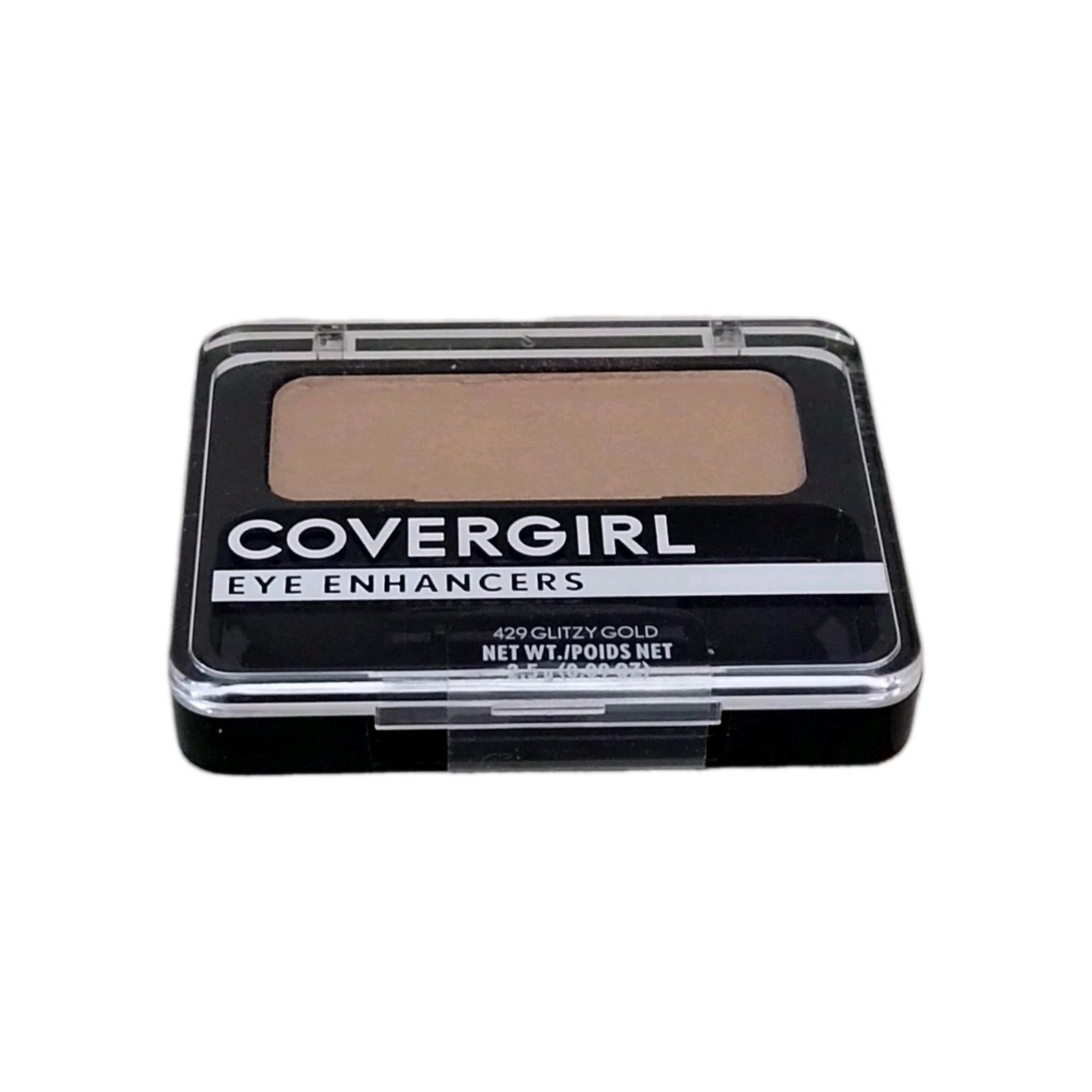 CoverGirl EYE ENHANCERS Single Pressed Powder Eyeshadow 429 GLITZY GOLD 0.09 oz