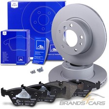ATE BREMSSCHEIBEN Ø302 +BREMSBELÄGE VORNE FÜR BMW 5-ER E34 7-ER E32