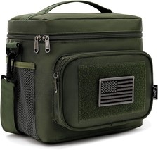 Tactical Lunch Bag Large Insulated Lunch Box Cooler Tote for Men, Women