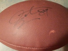 Santana Moss NFL Redskins / Jets / Miami Wilson Full Size Official Football 