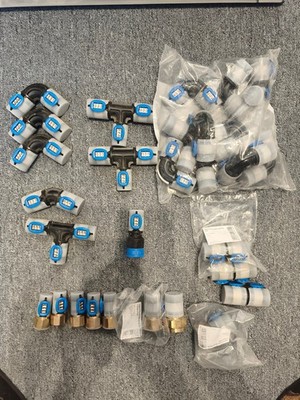 29 Stück Geberit Flowfit / neu / bei Sanierung übrig geblieben