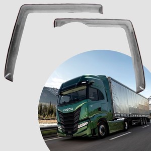 ClimAir Windabweiser Für Iveco Daily – Schwarz, Acrylglas, 2er Set Für Seitenscheiben