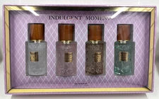 4pc Indulgent Moments Perfume EDP Set Cashmere Vanilla, Neroli, Peony, Jasmine