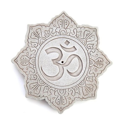 Flaches Om Lotus Räuchergefäß, perfekt für Ihre liebsten duftenden Räucherkegel