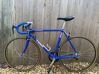 Vintage Trek 1000 USA Aluminum Road Bike 55cm Frame Blue Suntour