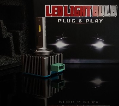 Audi S1 8X 14-18 X2 D3S OEM Stecker Xenon LED Birnen Weiß 6000K 55W Unschärfe, Fehlerfrei