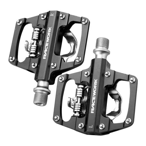 Bicycle MTB Pedal Mountain Bike Platform Foothold Double Function Cycling Pedal - Picture 13 of 16