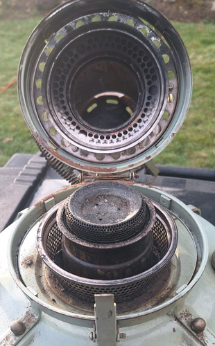 Vintage Aladdin Blue Flame Heater Portable Heater Kerosene No H42202 Untested - Picture 18 of 24