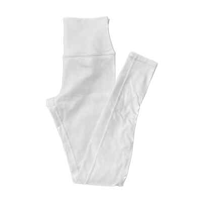【alo yoga】 ホワイト/スウェット/ XS Alo Yoga＊ ヨガウェア 白 スウェット ショート丈 (ALO Yoga