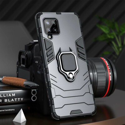 For Samsung Galaxy A16 A26 A36 A56 A12 Case Rugged Shockproof Ring Stand Cover