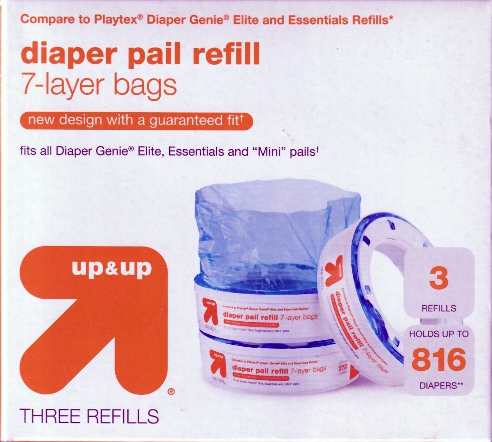 up and up diaper genie refill