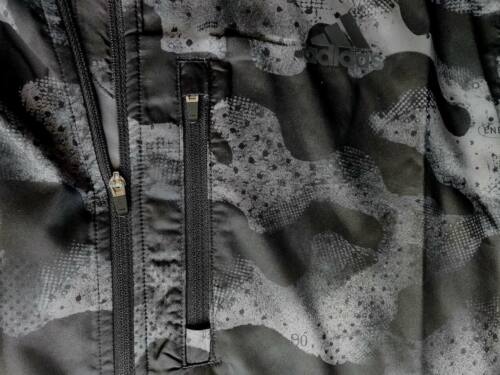 MEN'S ADIDAS OWN THE RUN CAMOUFLAGE JACKET FULL ZIP REFLECTIVE RUNNING CAMO - Picture 7 of 13