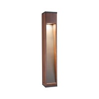 Paulmann Pollerleuchte Trabia IP44 Eckig 600Mm 3000K 3,5W 230Lm 230V 38° Holz Gu