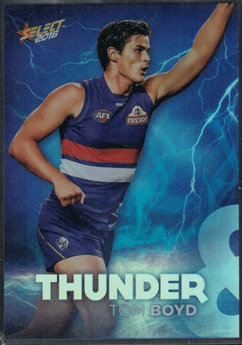 2016 Footy Stars THUNDER & LIGHTNING & BROWNLOW PREDICTORS; Individual Card Sale - Picture 7 of 13