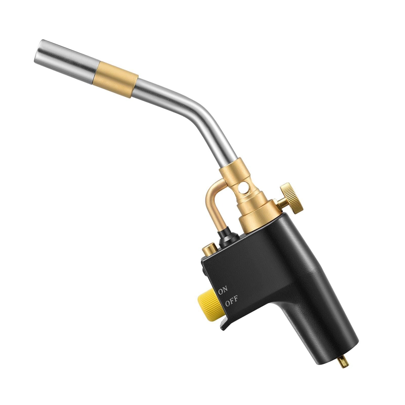 Propane Torch Head High Intensity MAPP Gas Torch Kit MAP Pro Trigger Start To...