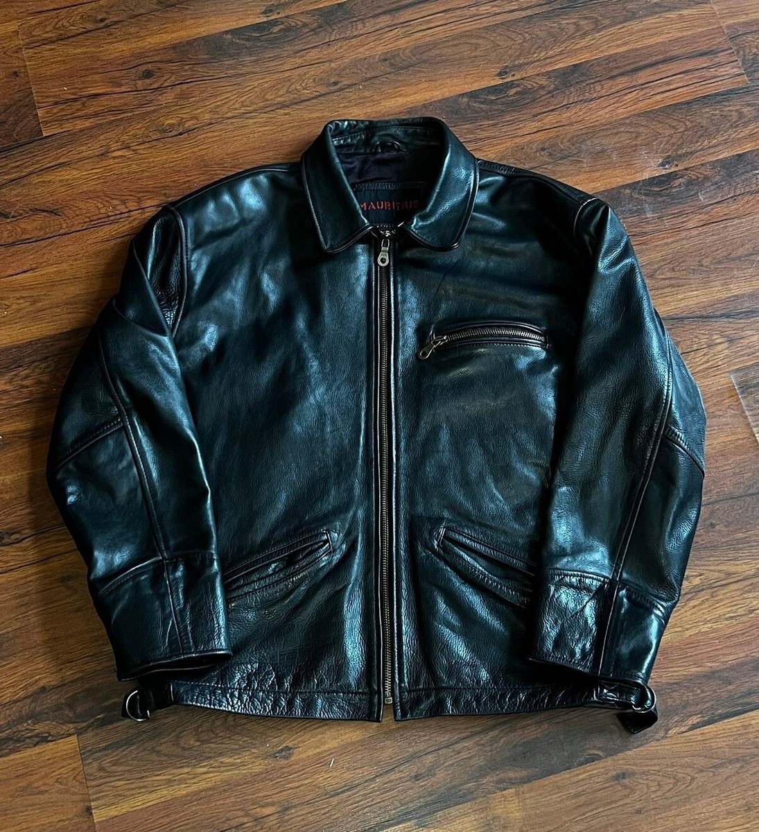 ジャケット・アウター rum leather hood jacket vintage il_fullxfull.5111477267_1qbq.jpg