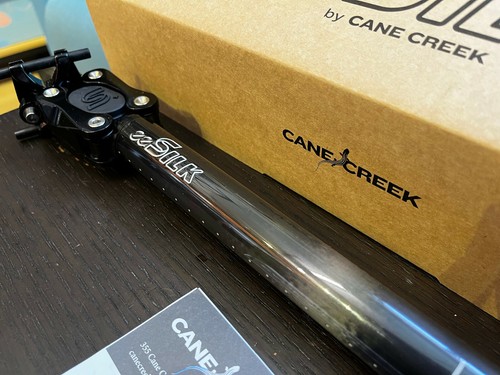 Cane Creek eeSilk+ Carbon 27.2x362mm 35mm Travel Suspension Seatpost #SP8C272 - Picture 5 of 6