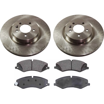 Front Brake Disc Rotors and Pads Kit for Range Rover Land Discovery Sport LR4