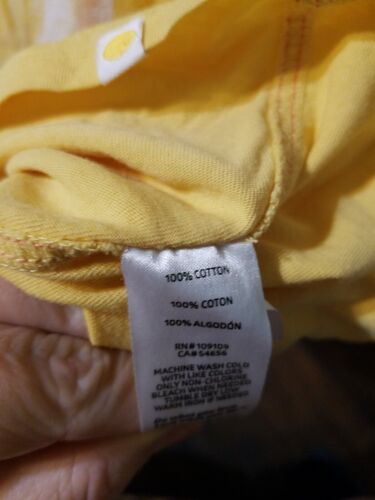 Life Is Good Damen Shirt Übergröße XXL Gelb Words Be You Tiful Kurzarm - Bild 9 von 13