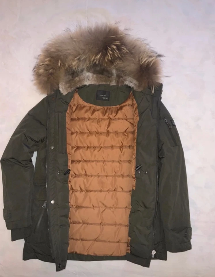Parka da bambino Yes- Zee, colore verde, tg M; 10/12 Anni; - Immagine 2 di 4