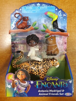 Disney Encanto Antonio Madrigal & Animal Friends Play Set Dolls (5589) E2A