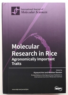 Molecular Research in Rice: Agronomically Important Traits - HC - MDPI, 2020