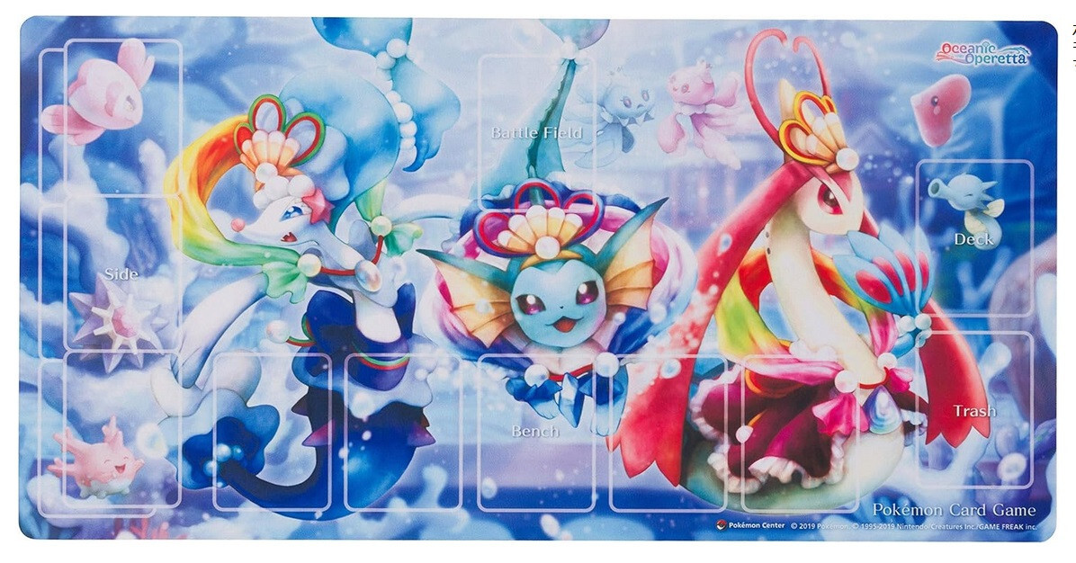 Pokemon Center Original Official Playmat Oceanic Operetta Japanese