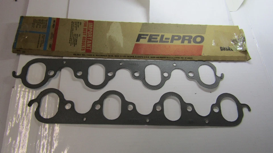 Juego de juntas de colector de escape Ford Fel-Pro MS90291 STOCK ANTIGUO HECHO EN EE. UU. Foto 3 de 3