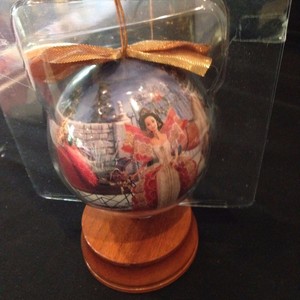 1997 holiday barbie 4 decoupage ornament