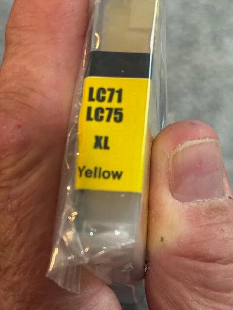 Brother LC-71 XL,  LC-75XL  Ink Cartridges - 3 Black , 1 Yellow - Compatible - Image 3 of 4