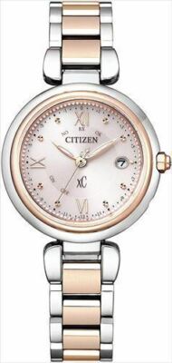 CITIZEN xC Eco-Drive mizu collection ES9465-50W Solor Radio Women's Watch New