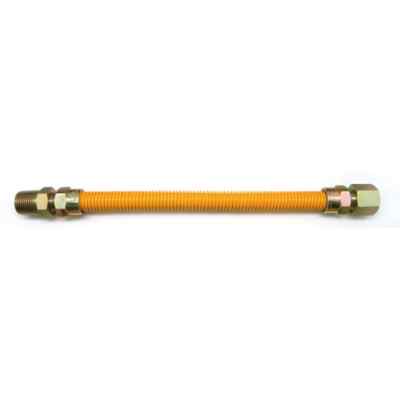 Easyflex 1/2 MIP x FIP 24'' Yellow Gas Flex Connector