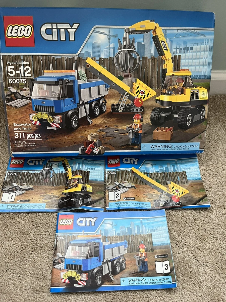 Lego city excavator and truck new arrivals