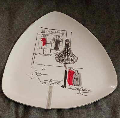 Paul Costelloe Living Dunnes Stores Triangular Lady Blue 42cm