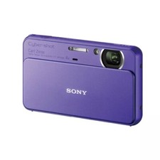SONY DSC-T99 Digital Camera purple Cyber Shot English Language-90 NEW