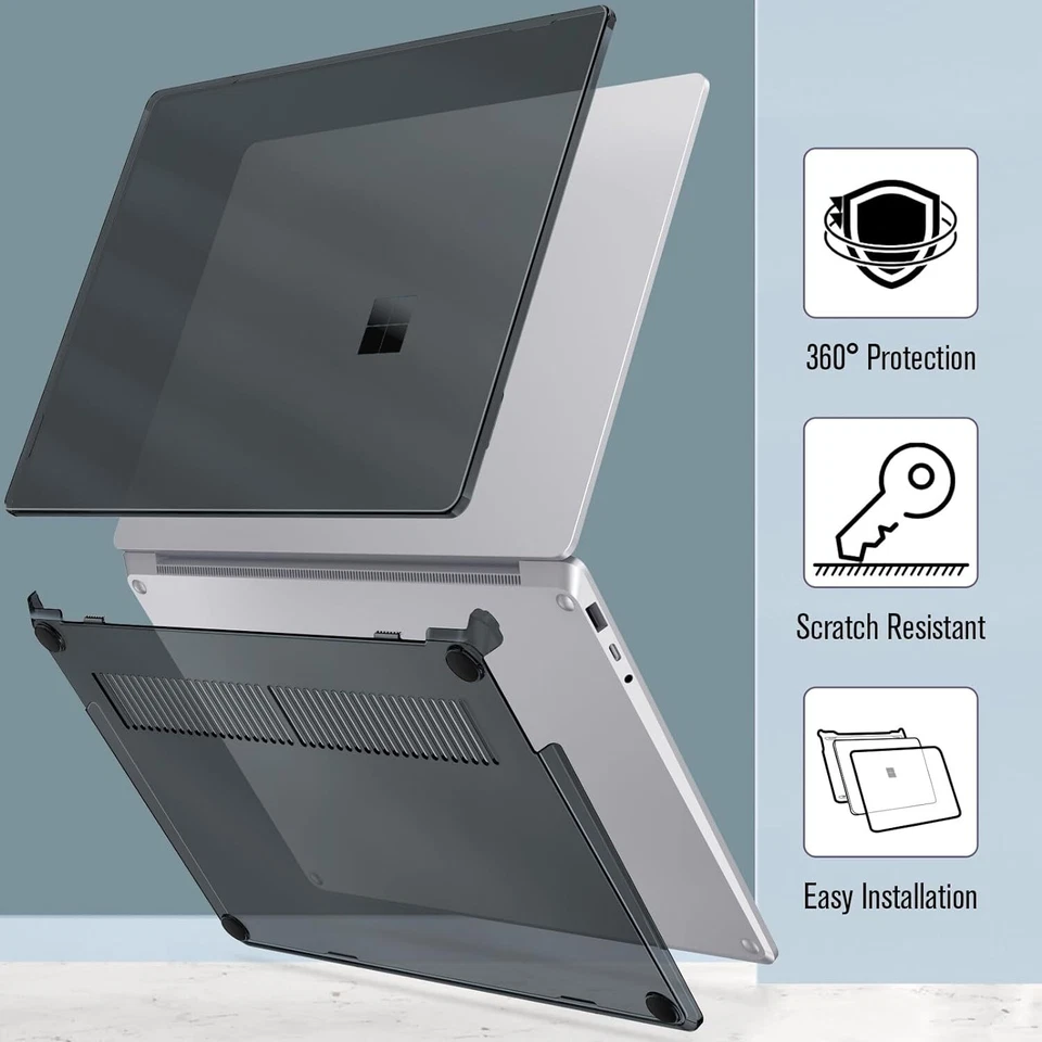 Case for 15 Inch Microsoft Surface Laptop 5 4 3 Molde 1872/1873 Protective Cover - Image 3 of 4