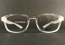 Nike Kids Eyeglasses Frames 5031 900 Clear/Matte Clear Square Full Rim 46-17-130