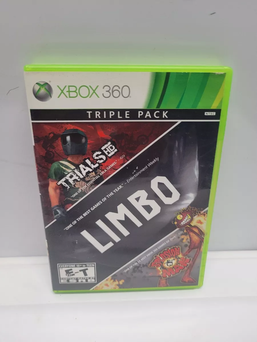 Jogo Triple Pack: Trials Hd + Limbo + Splosion Man Xbox 360