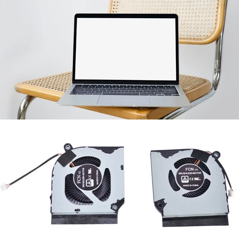 CPU Cooler Fan USB Powerd GPU Radiator for Nitro 5 AN515-55 AN517-52 - Image 2 of 4