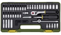 Proxxon Feinmechanikersatz Mit KnüPpelratsche 1/4 Zoll 50-Teilig - 23280