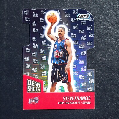1999-00 Stadium Club Chrome Clear Shots Refractor Card, Star Players Available