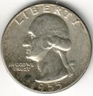 USA - 1955P - Washington ¼ $ - Silver Eagle - Low Mintage - #11556RG