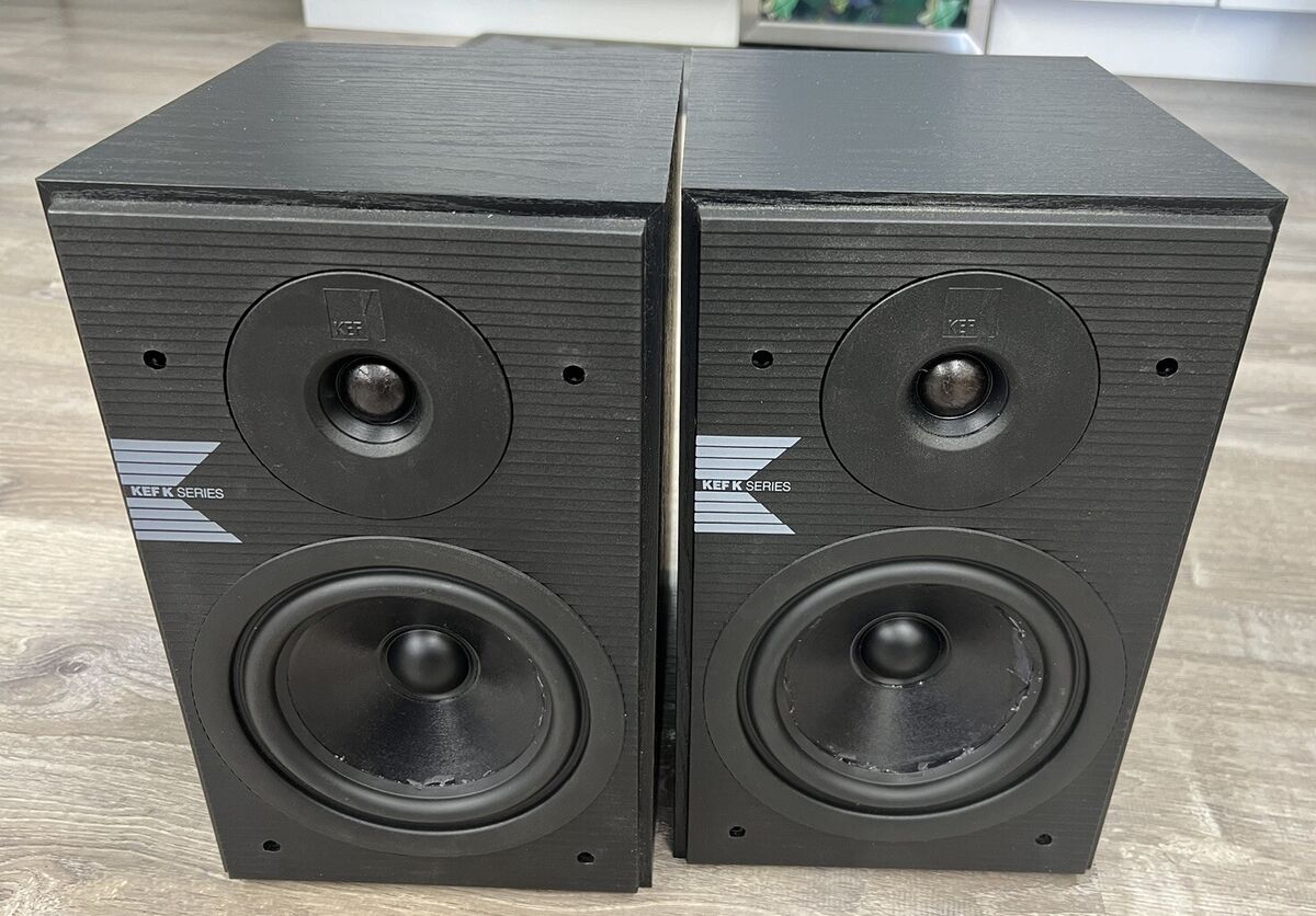 KEF K Series K120 Bookshelf Speakers Audiophile HiFi Stereo KEF K Series K120 Bookshelf Speakers Audiophile HiFi Stereo
