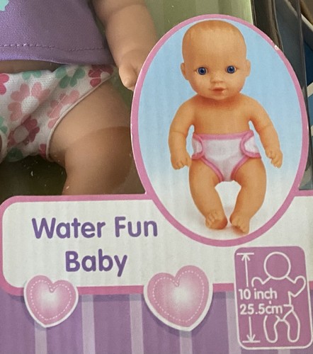 Dream Collection Baby Doll Water Fun Baby 10in 2 Year + - Picture 4 of 5