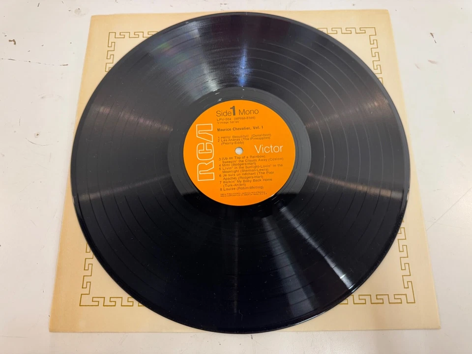 MAURICE CHEVALIER Vol 1 RARE ORIG SEALED New Vinyl LP 1969 LPV-564 Film Chanson - Image 3 of 4