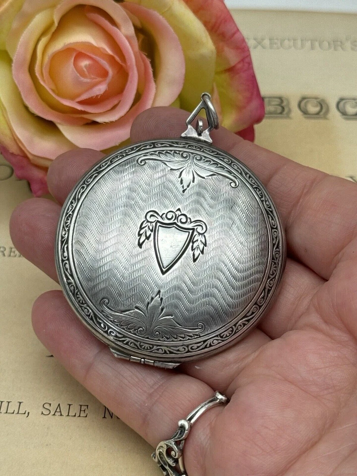 Medallón ANTIGUO ESTERLINA RARO O.E.S Inscrito 19 de Mar. 25 Foto 2 de 4