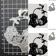 Animal Dog Metal Cutting Dies Scrapbooking Paper Craft Mould Blade Punch Stencil