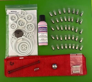 1957 Williams Steeple Chase Pinball Machine Maintenance Tune Up Kit