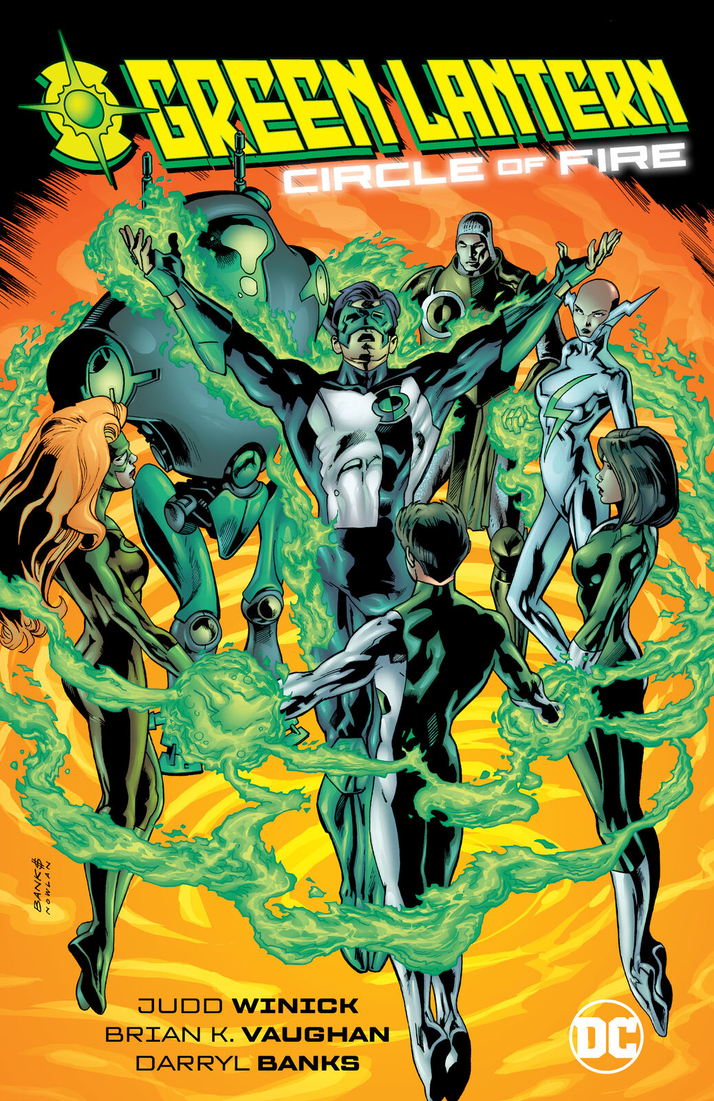 Green Lantern: Circle of Fire [Paperback] Winick, Judd and Banks, Darryl