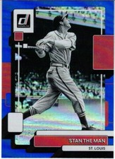 Stan Musial (Stan the Man) 2022 Donruss Holo Blue Variation